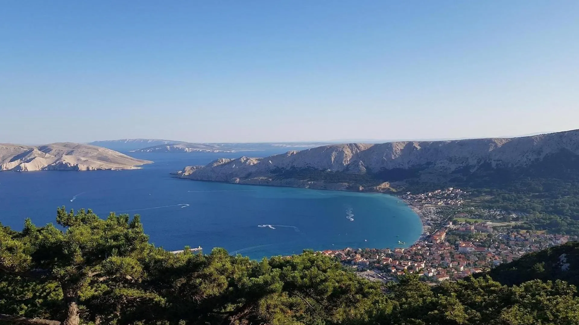 Wohnung In Baska Mit Eigenem Balkon Und Meerblick